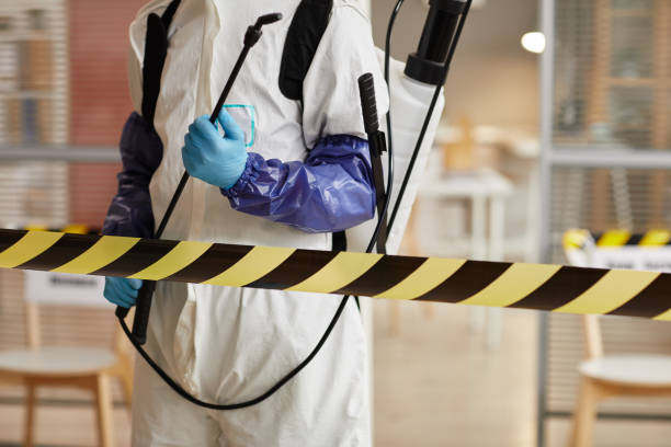 Professional Trauma Scene Cleanup technician working in Mastic Beach, NY
